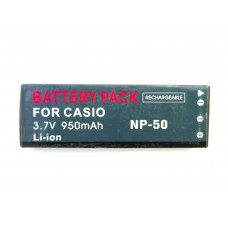 Аккумулятор для фото Casio NP-50 (CASIO EX-V8, Exilim EX-V7, Exilim EX-V7SR ) 950mAh