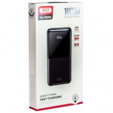 Внешний аккумулятор Power Bank XO Life PR-205, 10000 mAh, USBx2/Type-C, QC 3.0+PD, 20 Вт, дисплей, черный