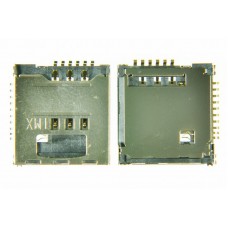 Разъем сим/карты памяти для  Samsung S5230/B5722/C3110/E2510/M7600/S5233/C3010/C3011