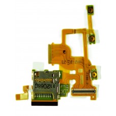 Шлейф для Sony LT28 Xperia ion+флэш коннектор с вкл/боковыми кнопками