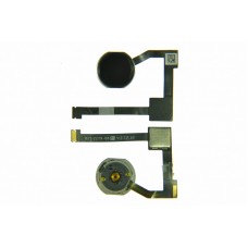 Шлейф для IPAD Air 2/Mini 4/Pro 12.9"+кнопка home в сборе с толкателем black