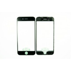 Стекло для Iphone 7+рамка+OCA клей black