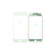 Стекло для Iphone 7+рамка+OCA клей white