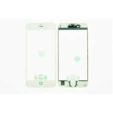 Стекло для Iphone 6S+рамка+OCA клей white