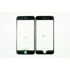 Стекло для Iphone 8 Plus+рамка+OCA клей black