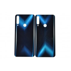 Задняя крышка для Huawei Honor 9X blue (с отпечатком) ORIG