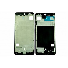 Рамка дисплея/средняя часть для Samsung SM-A515 black металлическая