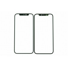 Стекло для Iphone 12/Iphone 12 Pro+OCA клей black