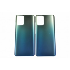 Задняя крышка для Xiaomi Redmi Note 10/Redmi Note 10S silver/blue (серебристо голубая) ORIG