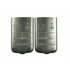 Крышка аккумулятора для Nokia 6700 серебро матовое ORIG100%