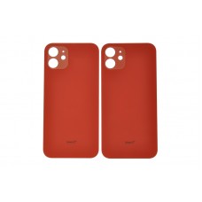 Задняя крышка для iPhone 12 red AAA