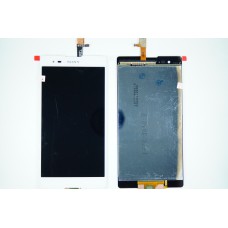 Дисплей (LCD) для Sony Xperia T2 Ultra Dual D5322/D5303+Touchscreen white ORIG