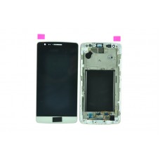 Дисплей (LCD) для LG D725/D724 G3sI+Touchscreen в раме white ORIG