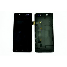 Дисплей (LCD) для Lenovo S90+Touchscreen black в рамке OLED ORIG