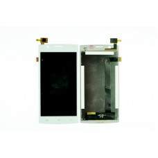 Дисплей (LCD) для FLY FS501+Touchscreen white