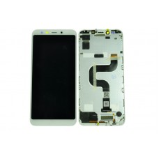 Дисплей (LCD) для Xiaomi Mi A2/Mi6X+Touchscreen в рамке white ORIG100%