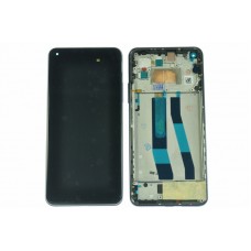 Дисплей (LCD) для Xiaomi Mi11 Lite 5G NE+Touchscreen black AMOLED в рамке ORIG100%