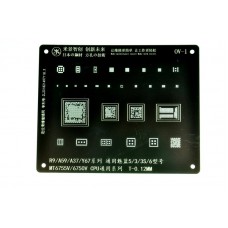Трафарет BGA IC Mijing T-0,12mm OV-1 Oppo/Realme/Vivo R9/A59/A37/Y67  3/5/3S/6 MT6755V/6750V/MT6176V CPU