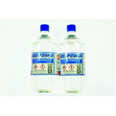 Изопропанол абсолютированный-99,7 % бутылка ПЭТ-1,0л-0,8 кг ГОСТ 9805-84 Solins