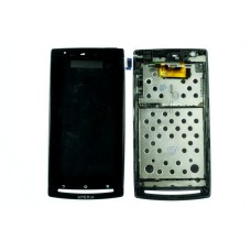 Дисплей (LCD) для SonyEricsson LT15/X12/LT18 Arc+Touchscreen в рамке