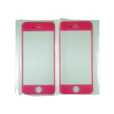 Стекло для Iphone 5/5S pink