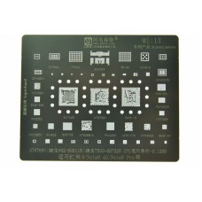 Трафарет BGA IC Amaoe 0,12mm Mi-13 MT6769V/662-SM6115/750G-SM7225/Redmi Note 9/Note 9 Pro/VC7643/77040/BGA254/78190/VC7916/QPM5541/QPM5579/WCN3991/PM6150L/SMB1395/PM7250B/PM6350/100TB28/SM7225/MT6769V/SM6115/WCN3950/PMI632/SDR735/MT6358VW/PM4250/MT6177W/W