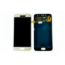 Дисплей (LCD) для Samsung SM-J250+Touchscreen gold (с рег подсветки)