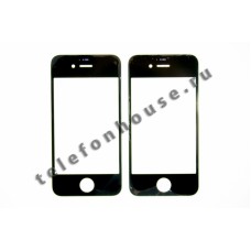 Стекло для Iphone 4/4S black