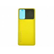 Задняя крышка для Xiaomi Poco M4 Pro 5G yellow AAA