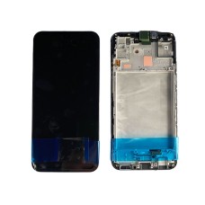 Дисплей (LCD) для Samsung SM-A155/A15+Touchscreen black в рамке OLED full size (полноразмерная матрица)