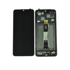 Дисплей (LCD) для Xiaomi Redmi 12C/Poco C55 (22126RN91Y/22120RN86C/22127PC95G)+Touchscreen black в раме