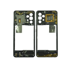 Средняя часть пластиковая для Samsung SM-A325/A32 антенны, громк/вкл black ORIG