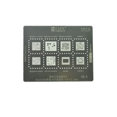 Трафарет BGA IC Amaoe 0,12mm MQ6 Snapdragon 4 Gen2/SM4450/Snapdragon 6 Gen1/SM6450/Snapdragon 8 Gen3/SM8650/9200/MT6985W/MT6781V/1050/MT6879V/BGA496/MT8781V/Helio G99