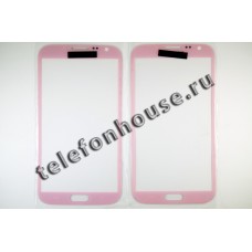 Стекло для Samsung N7100 pink