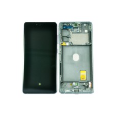 Дисплей (LCD) для Samsung SM-G780F/G781 Galaxy S20 FE+Touchscreen dark blue в рамке+задняя крышка ORIG100%