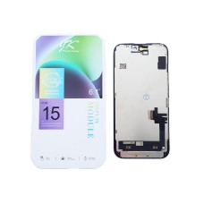 Дисплей (LCD) для iPhone 15+Touchscreen black (In-Cell JK)