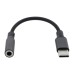 Провод aux WALKER WA-030 TYPE-C - AUX (3.5 мм jack)