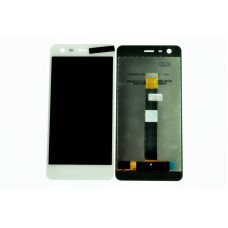 Дисплей (LCD) для Nokia 2/ta1029+Touchscreen white