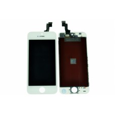 Дисплей (LCD) для iPhone 5S/SE+Touchscreen white AAA (Tianma)