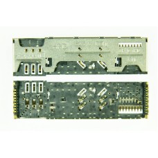 Разъем сим/карты памяти для  Fly FS401/Micromax D333 ORIG100%
