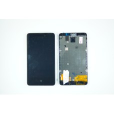 Дисплей (LCD) для Nokia X RM980 +Touchscreen в рамке