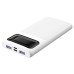 Внешний аккумулятор Power Bank Walker WB-910, 22,5Вт, 10000 mAh, Li-Pol, 3A вх/вых, быстрая зарядка PD, диспл, белое