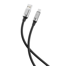 Кабель USB Type-C NB-251 6А Type-C поддержка QC силиконовый черный