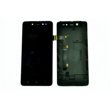 Дисплей (LCD) для Lenovo S90+Touchscreen black в рамке OLED ORIG