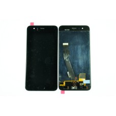 Дисплей (LCD) для Xiaomi Mi 6+Touchscreen black+сканер отпечатка пальца