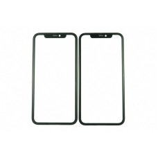 Стекло для Iphone 11+рамка+OCA клей black