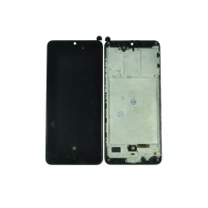 Дисплей (LCD) для Samsung SM-A315F Galaxy A31+Touchscreen black в рамке OLED