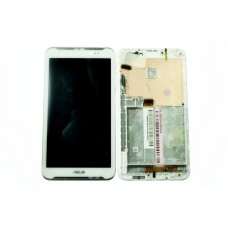 Дисплей (LCD) для Asus Fonepad 6 ME560/K00G+Touchscreen white в рамке ORIG