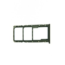 Держатель сим/карты памяти (Sim/Flash card holder) для Realme 6 (RMX 2001) black