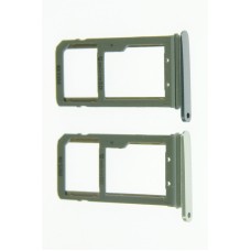 Держатель сим/карты памяти (Sim/Flash card holder) для  Samsung G930/S7/G935/S7 EDGE 1Sim